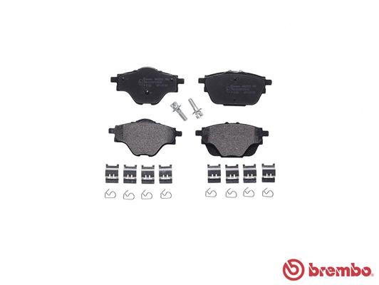 P61124 колодки дисковые з.!\ Citroen C4 Picasso, Peugeot 308 1.6/2.0i/HDi 13> P61124 BREMBO