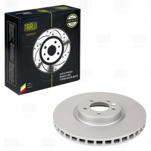 Диск торм. Land Rover Range Rover (12-)/Sport (13-) перед. d=380 (окраш.) (DF 19 DF190519 TRIALLI