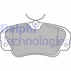 Колодки задние VW GOLF VII LP2490 LP2490 DELPHI