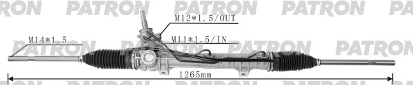 Рейка рулевая гидравлическая PEUGEOT  307 2000- PSG3030 PSG3030 PATRON