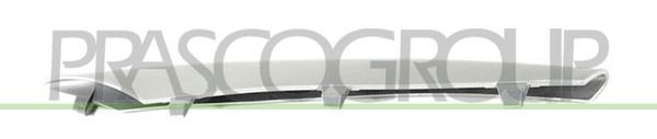 накладка бампера переднего правая!серебряный\ BMW X5-E70 07-10 BM8221243 PRASCO GROUP