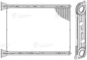 Радиатор отоп. для а м Renault Megane III (08-) Scenic III (09-) Fluence (09-) ( LRH 0902 LUZAR