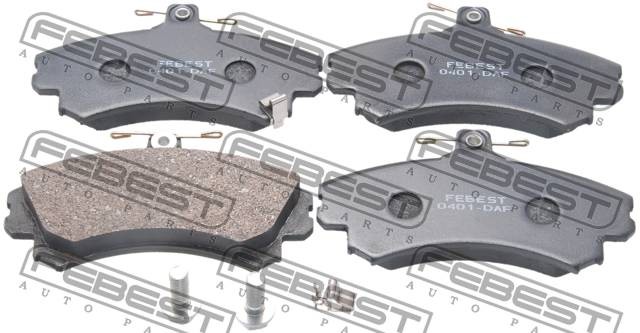 Колодки передние 0401-DAF 0401-DAF FEBEST
