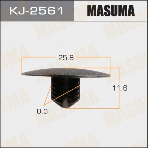 Пистон обивки универсальный MASUMA KJ-2561 MASUMA