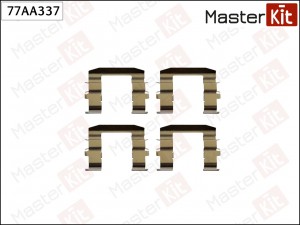 Комплект установочный тормозных колодок Kia RIO II (JB) 2005 - 77AA337 77AA337 MASTER KIT