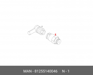 Датчик давления 6.5 бар MAN TGA/TGS/TGX 81255140046 MAN