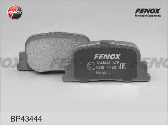 Колодки тормозные дисковые передние BP43444 FENOX