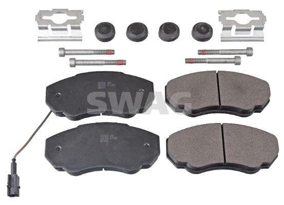 FIAT DUCATO/CITROEN JUMPER 02> 140.8x19.3x66/ с датчиком износа/ на среднюю и ко 62116049 SWAG