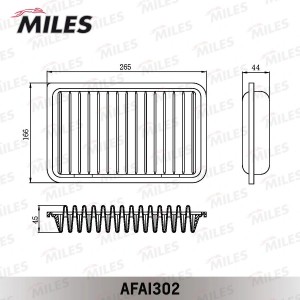 Фильтр воздушный SUZUKI SWIFT IV (MZ, EZ) 1.2 10- (MANN C 26 006, FILTRON AP190/ AFAI302 MILES