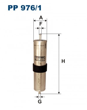 Фильтр топливный PP9761 FILTRON