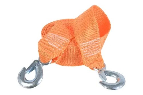 трос буксировочный! лента, 3,5т, 4м, с крюками\ BRX0080023 BRIX