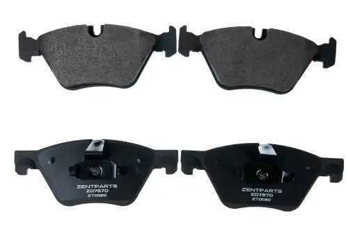 колодки дисковые передние! BMW F10/F11 2.0i/2.3i/2.0D 10> Z07570 ZENTPARTS