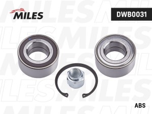 Подшипник ступицы передний CITROEN C2/C3/PEUGEOT 207 02- (SKF VKBA 3657) DWB0031 DWB0031 MILES