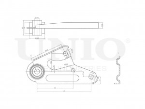 Опора двигателя задняя RMP-15152 UNIO