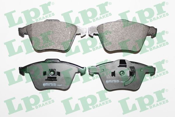 Комплект тормозных колодок 05P1277 05P1277 LPR