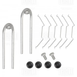 Колодки торм. МАЗ, DAF, Renault (WVA № 29126) диск. с р/к (PFT 29124) PFT29124 TRIALLI