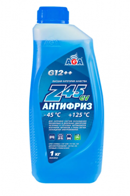 Антифриз синий -45C 1кг Antifreeze G12++ AGA AGA305Z AGA