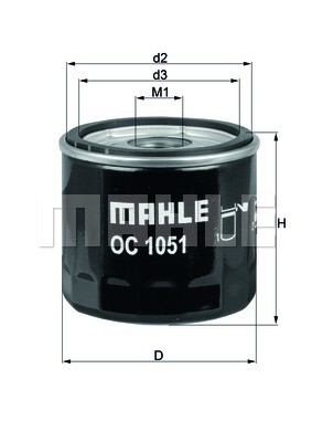 FORD FOCUS I/II/III OC 1051 MAHLE KNECHT