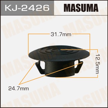 Пистон обивки универсальный MASUMA KJ2426 MASUMA