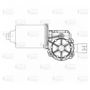 Моторедуктор стеклоочистителя передний VWF 0563 START VOLT