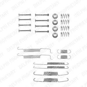 ремк-т торм.колодок зад.\ Audi 80, VW Golf 1.0-1.9SDi <05 LY1026 DELPHI