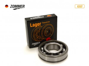 Подшипник 6307 вала первичного КПП ГАЗель Бизнес (50307) 6307 ZOMMER