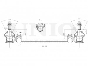 Тяга рулевая SSP-30096 UNIO