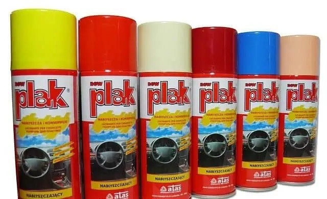 полироль салона! PLAK 'Super Mat' 200мл (аэр.) Лимон\ 5080 PLAK