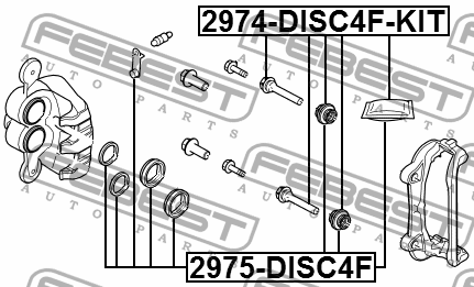 LAND ROVER RANGE ROVER SPORT (2005-2012) 2975-DISC4F FEBEST