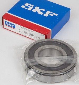 Подшипник ГАЗель Next вал первичный  закрытый с проточкой 6-308  Италия 63082RS1N SKF