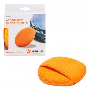 Салфетка из микрофибры (12,5х12,5 см) "AIRLINE" (аппликатор) ABPN001 AIRLINE