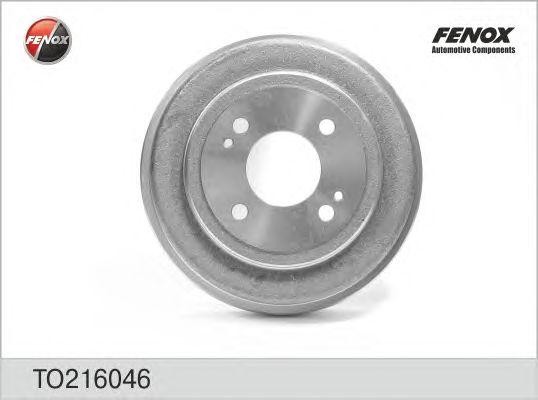 TO216046 барабан тормозной!\ Honda Accord CA 86-89 / Civic 1.3-1.6i 16V EG 92> TO216046 FENOX