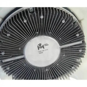 Вентилятор ЯМЗ-536 (серия 800, крыл. 650мм,Е-5) с вязкостной муфтой в сборе MEGA 13012111 MEGA POWER