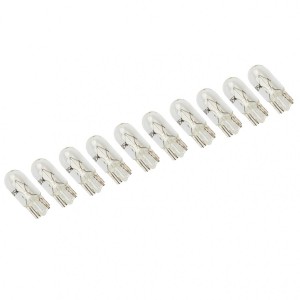Лампа галогенная W5W 12V 5W (W2.1X9.5D) (упак. 10 шт) LECAR000191301 LECAR