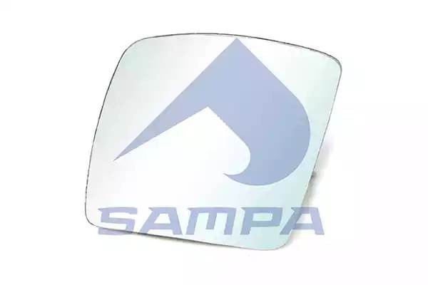 Элемент зеркальный MAN TGA,TGL,TGM,L,M2000 зеркала бокового дополнительного SAMP 022115 SAMPA