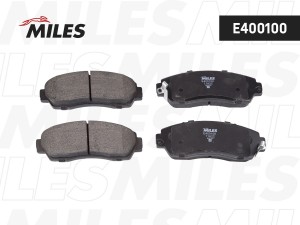 Колодки тормозные передние (Смесь Low-Metallic) CHANGAN CS75/CHERY/HAVAL F7/F7x/ E400100 MILES