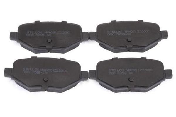 колодки дисковые задние! с антискрип. пл.\ Ford Explorer 09-13 000-705B-SX STELLOX