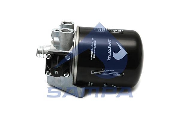 Осушитель воздуха SCANIA VOLVO с подогревом 12Bar SAMPA 091.062 SAMPA