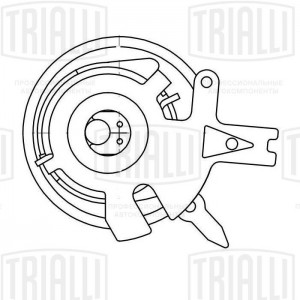 Ролик ГРМ натяж. для ам Chevrolet Trailblazer (12-) 2.7d (CM 6106) CM 6106 TRIALLI