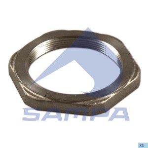 Гайка VOLVO крепления ступицы (M82х2 H=13 SW105) SAMPA 030244 SAMPA