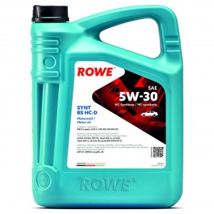 Масло моторное ROWE HIGHTEC SYNT RS A3/B4/SL/CF 5W30 синт.5л 20060-0050-99 ROWE