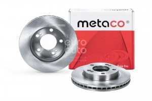 Диск тормозной передний вентилируемый 3050044 3050-044 METACO