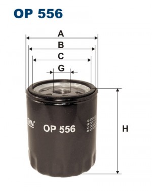 фильтр масляный!\ BMW E12/E30/M3/E21/E28 1.6-2.5 <92 OP556 FILTRON