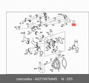 MERCEDES BENZ W204 (2007>) A  0219976845 MERCEDES BENZ