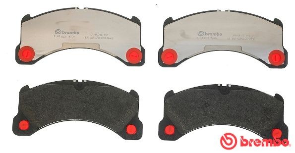 Колодки тормозные VW Touareg (10-) PORSCHE Cayenne (07-),Panamera (10-) передние P65033 BREMBO