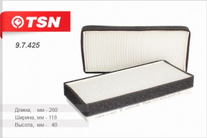фильтр салона!\MB W210/W220 95-05 9.7.425 TSN