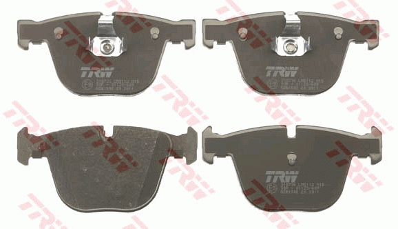 Колодки тормозные BMW 5 (E60),7 (E65), X5 (E70),X6 (E71) задние (4шт.) TRW GDB1502 TRW