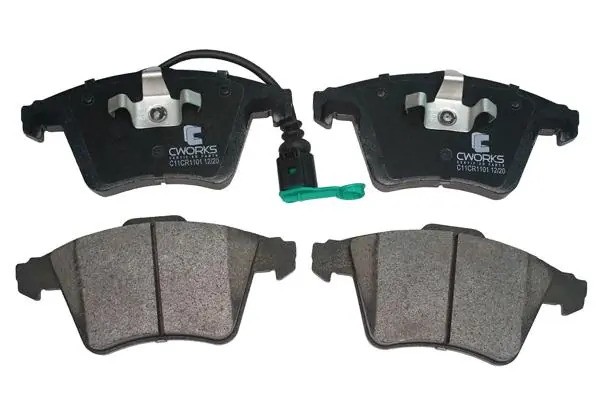 Тормозные колодки передние Low Metallic C11CR1101 C11CR1101 CWORKS