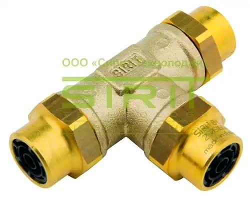 Фитинг тройник 10/10/10 (быстроразборный) (Sirit) 2570100803 SIRIT