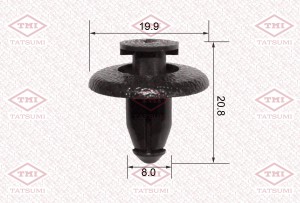 КРЕПЛЕНИЕ ОБШИВКИ NISSAN TJB1086 TATSUMI